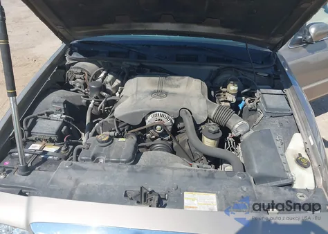 2001 Mercury Grand Marquis Ls from USA, damaged, VIN 2MEFM75W41X606701